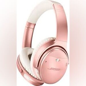 pink bode quiet comfort 35 II headphones